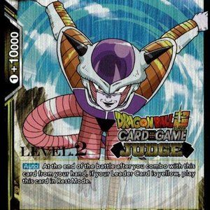 Dragon Ball Super Destructive Occupation Frieza Level 2 Judge Promotion Cards